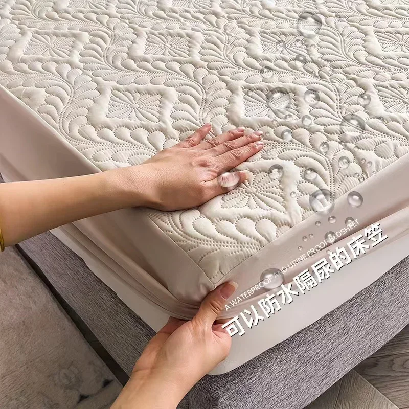 Waterproof Mattress Protector Breathable - 방수 두꺼운 매트리스 패드 보호대 통기성