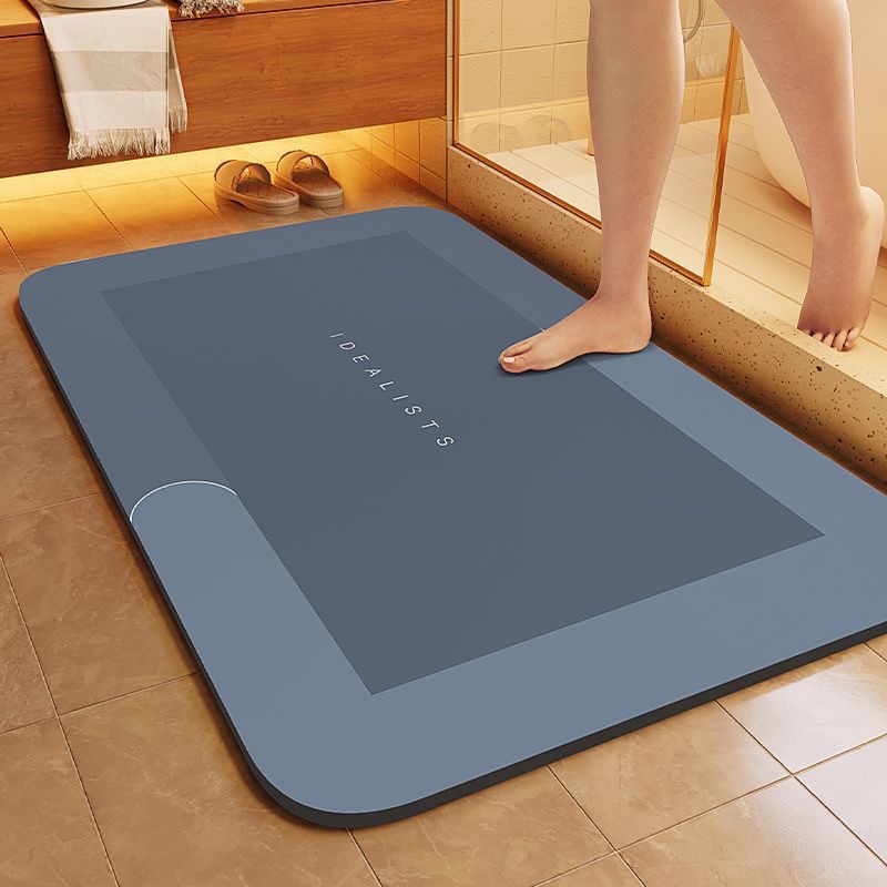미끄럼 방지 빠른 건조 흡수성 욕실 매트, 욕실 입구용 - Quick Dry Diatomite Bath Mat 리뷰 및 가격
