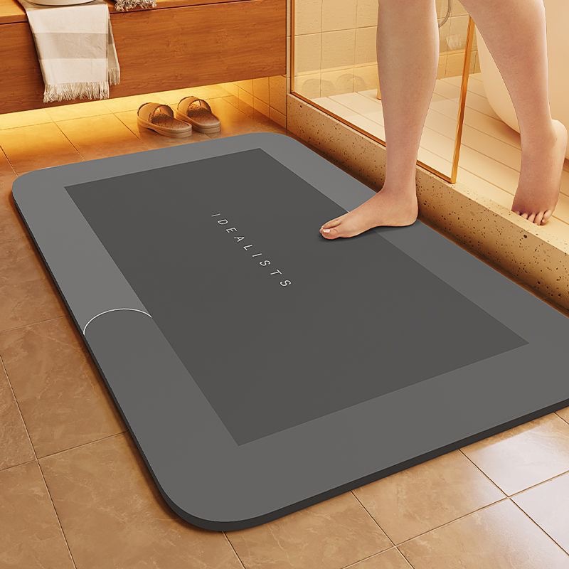 미끄럼 방지 빠른 건조 흡수성 욕실 매트, 욕실 입구용 - Quick Dry Diatomite Bath Mat 리뷰 및 가격