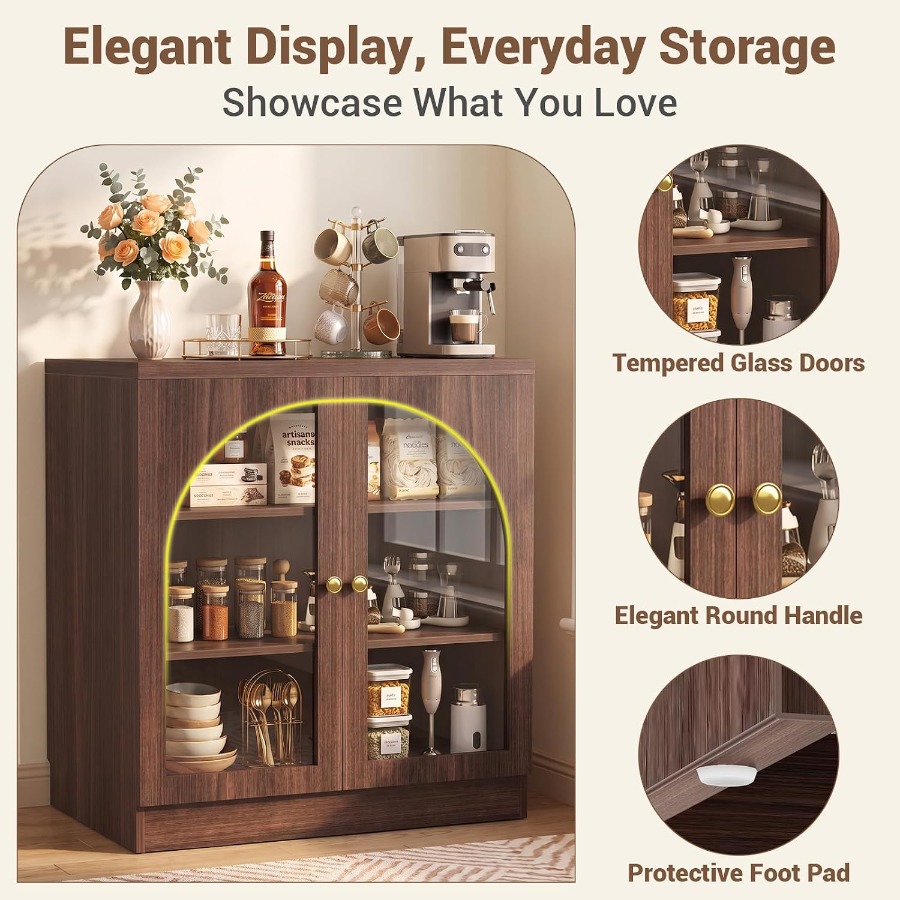 31.5인치 사이드보드 뷔페 수납장, 식탁 옆에 두기  - Storage & Organization 리뷰 및 가격