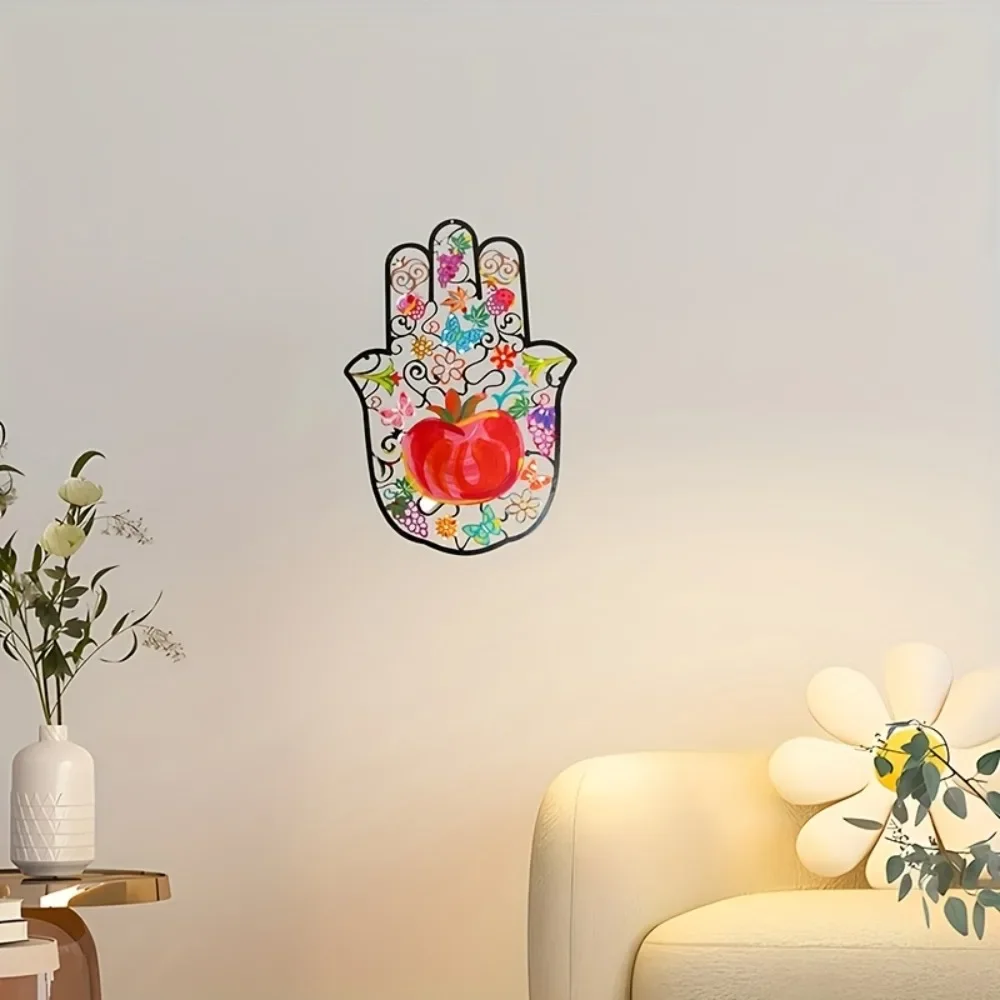 CIFBUY 함사 손 모양의 금속 벽 장식, 다채로운  - Home Decor 리뷰 및 가격