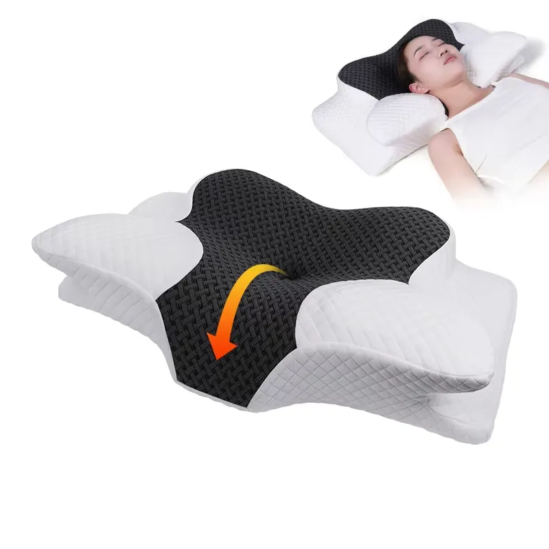 도매용 베개, 측면 수면용, 인체공학적 디자인, 나비  - Anti Snore Contour Pillow 리뷰 및 가격